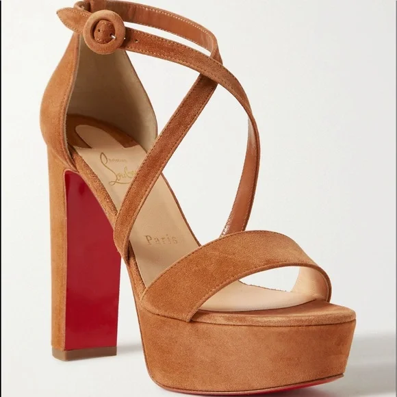 Christian Louboutin Louboutin Bee suede 38 - Picture 3 of 14